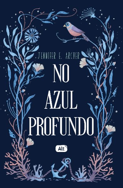 Capa de No azul profundo