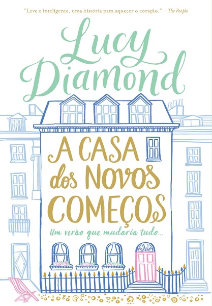 Capa de A casa dos novos começos