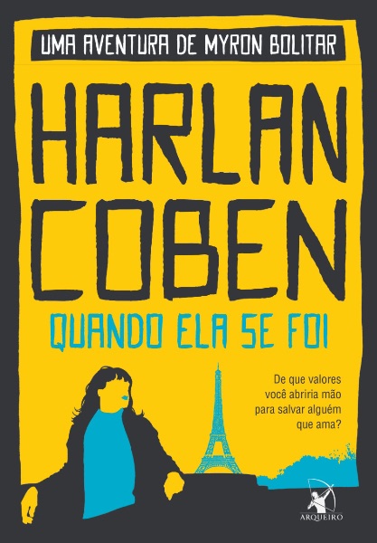 Capa de Quando ela se foi